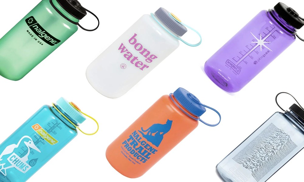 How does the bottle shape relate to storage in bags and holders?